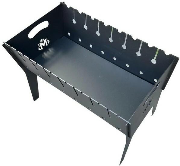 Раскладной мангал Mzavod на 6 шампуров (МR6-3)