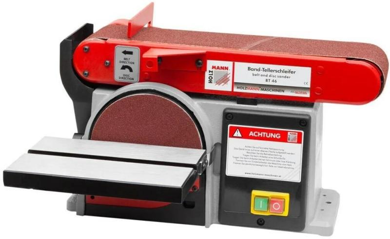 Станок шлифовальный тарельчато-ленточный Holzmann BT 46