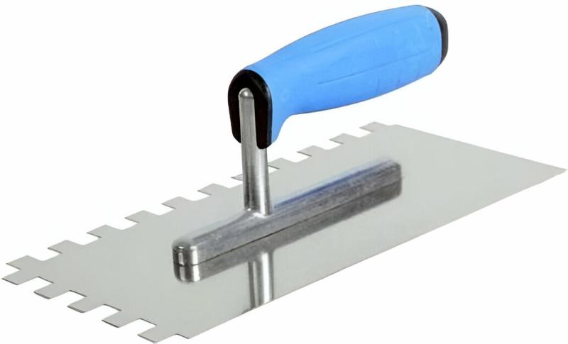 Гладилка зубчатая Virok PROFI 270x130 мм, зуб 6х6 мм (14V006)