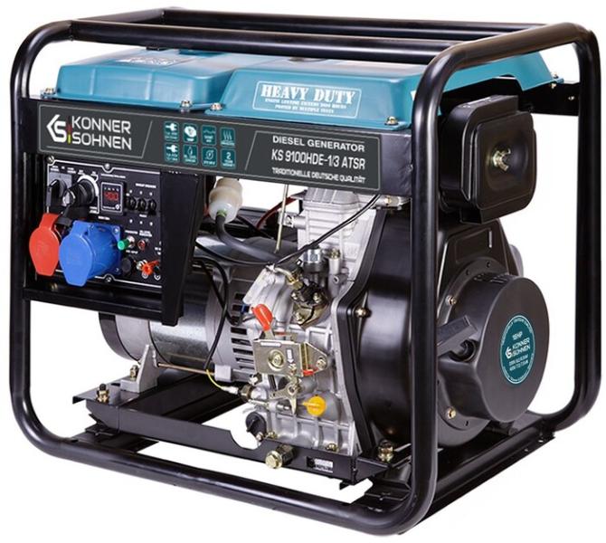 Дизельний генератор Konner&Sohnen KS 9100HDE-1/3 ATSR (EURO V)