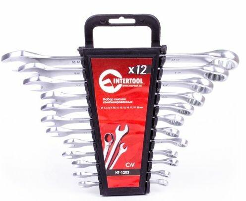Набор ключей комбинированных Intertool HT-1203 (12 шт)
