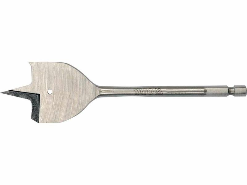 Сверло Yato перьевое по дереву 6-гранный хвостовик 1/4" 40мм 152мм (YT-3255)