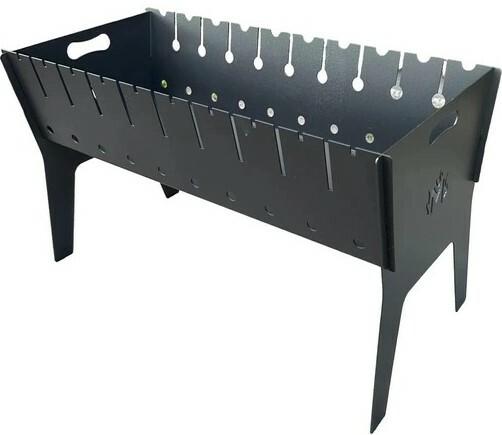 Раскладной мангал Mzavod на 10 шампуров (МR10-3)