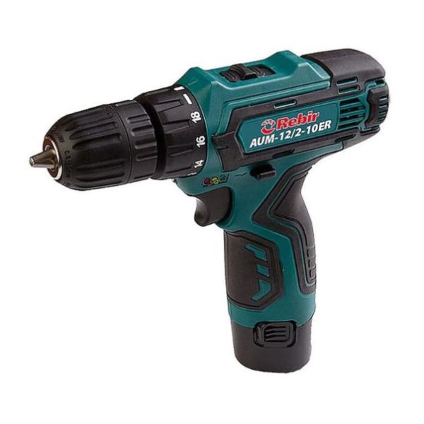 Шуруповерт аккумуляторный Rebir AUM-12/2-10E