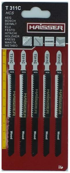 Пильные полотна Haisser T311С, 126 мм, 5 шт. (32345)