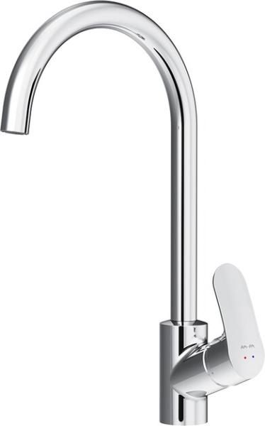 Смеситель для кухни AM.PM Like F8007700 с каналом для питьевой воды, хром