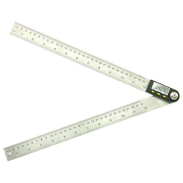 Цифровой угломер с линейкой Protester 300 мм 5422-300