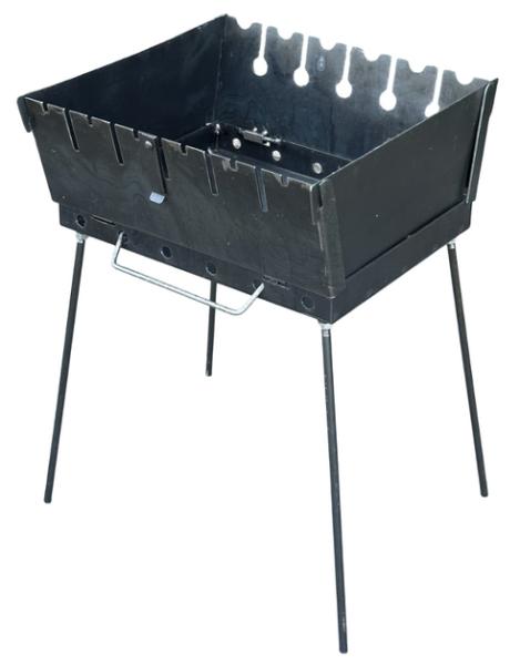 Мангал-чемодан Mzavod Пегас, 6 шампуров, 2 мм (MV6-2)