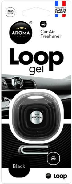 Ароматизатор Aroma Car Loop Black (63113)