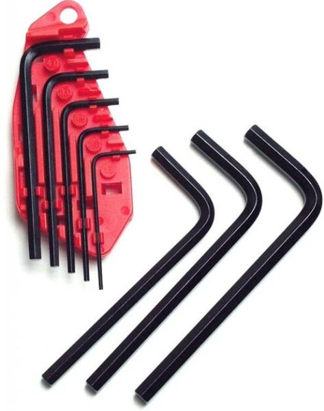 Набор ключей шестигранных Stanley, 8 шт, 1.5-6 мм, метрических (0-69-251)