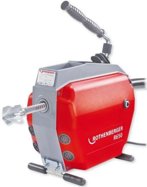 Машина для прочистки труб Rothenberger R650" 5 спиралей 22 мм (7_2680)