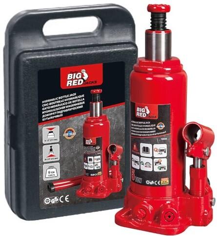 Домкрат бутылочный TORIN 5 т 216-413 мм в кейсе (T90504S)