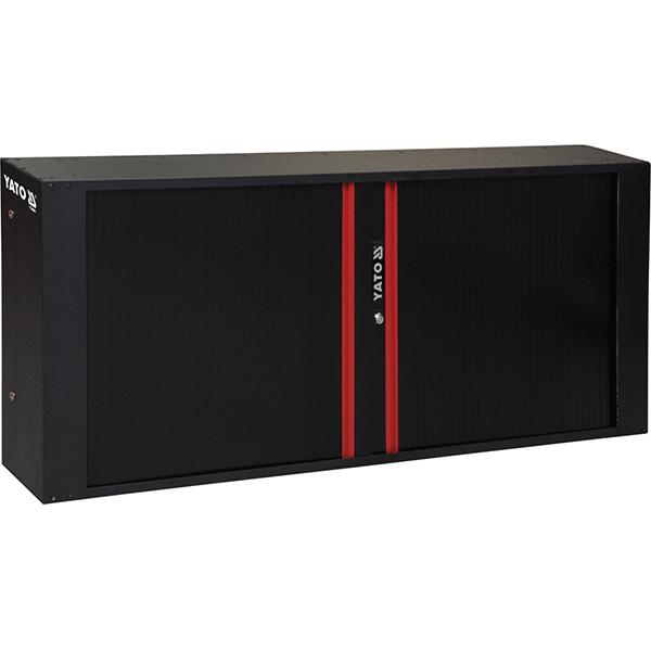 Шкаф для мастерской с роллетой YATO к столу YT-08920; 1375х714х145 мм (YT-09061)