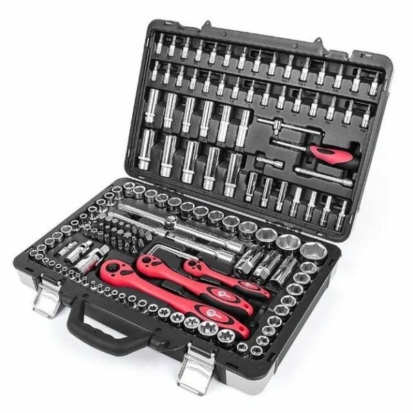 Профессиональный набор инструментов 1/4 & 1/2 151 ед. Intertool ET-7151