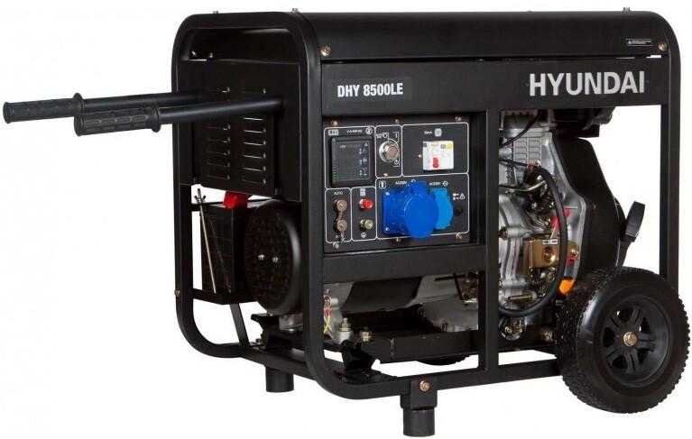 Дизельный генератор Hyundai DHY 8500LE