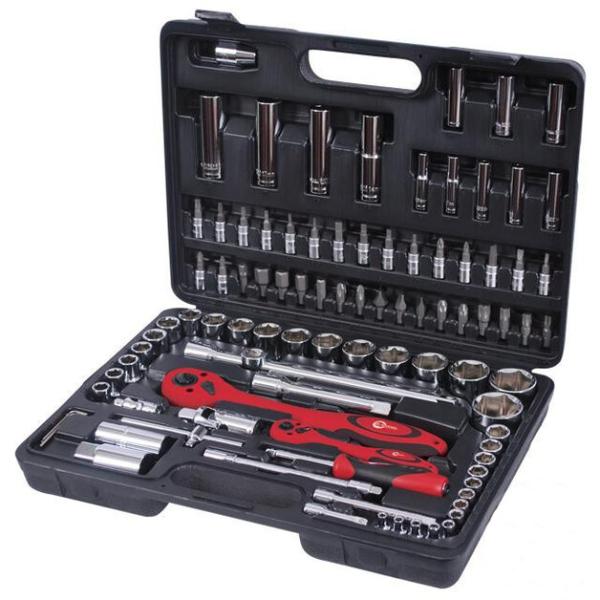 Профессиональный набор инструментов 1/2 & 1/4 94 ед. Intertool ET-6094