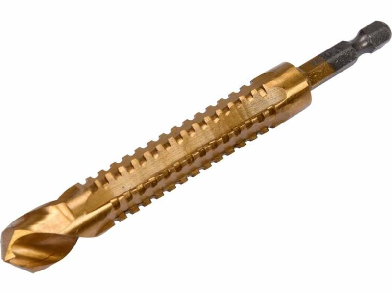 Сверло Yato фрезеровочное по металлу HSS-TIN 13мм 120мм HEX 1/4" (YT-44831)