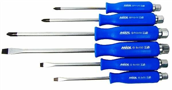 Набір ударних викруток Miol CRV (63-475)