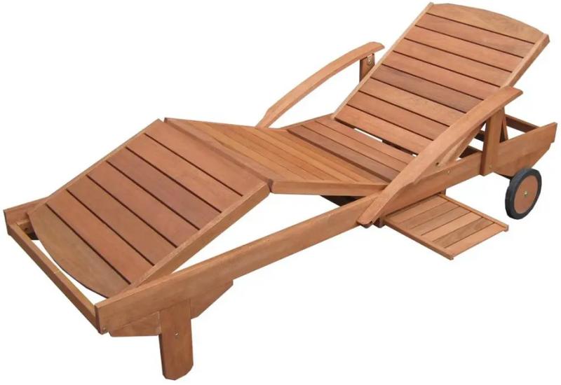 Шезлонг HECHT ERA с полкой для журналов