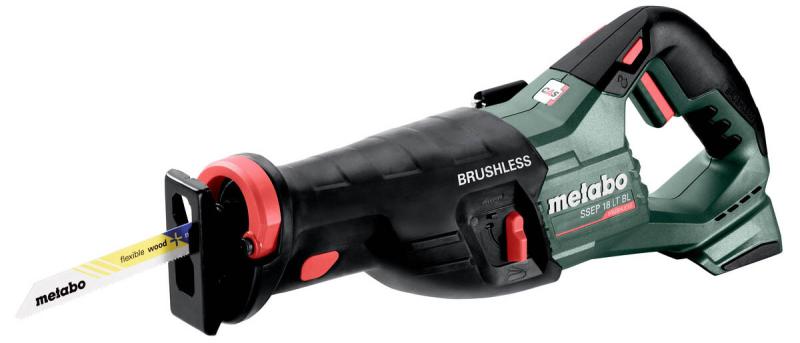 Аккумуляторная сабельная пила Metabo SSEP 18 LT BL (601617850) (без АКБ и ЗУ)
