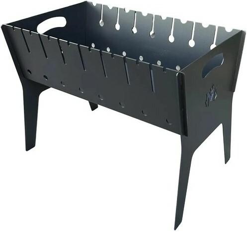 Раскладной мангал Mzavod на 8 шампуров (МR8-3)