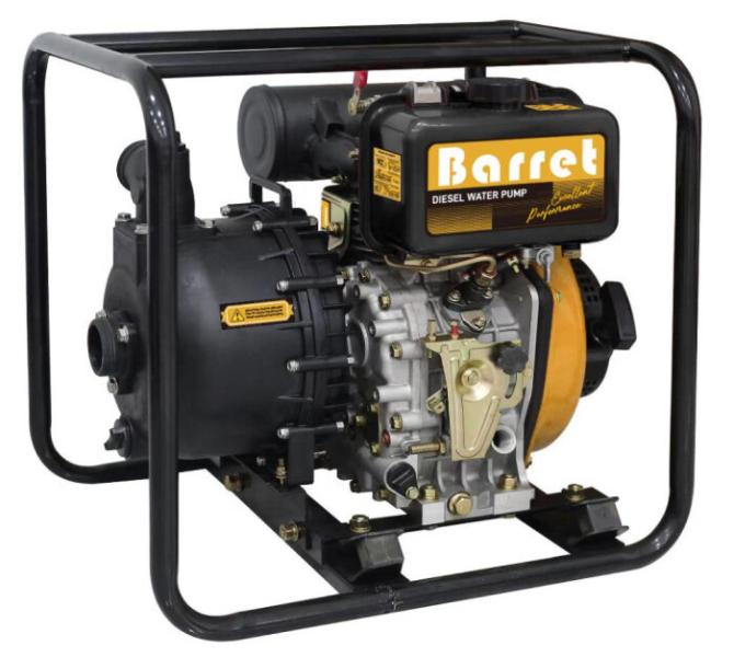 Мотопомпа дизельная Barret BRD-80CL