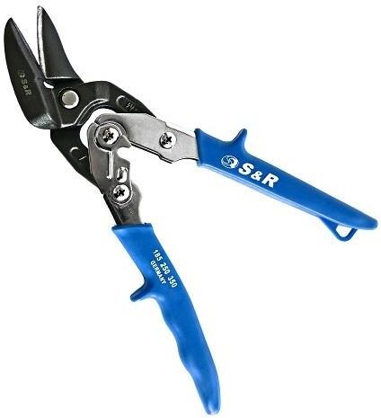 Ножницы по металлу S&R Ideal 260 мм левый рез (185250350)