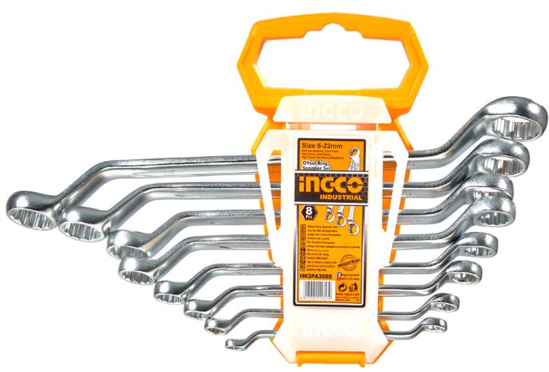 Комплект ключей INGCO 6-22 мм (HKSPA3088)