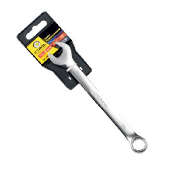 Ключ комбинированный Сталь (48448) Cr-V Satin 24 мм