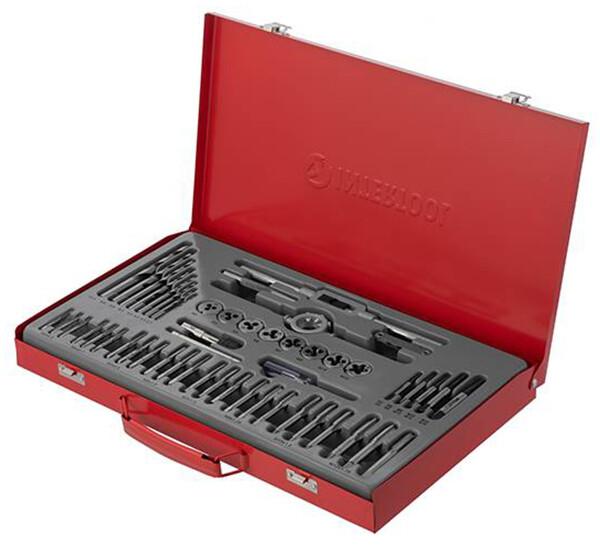 Набор плашек и метчиков 52 шт. INTERTOOL SD-8052