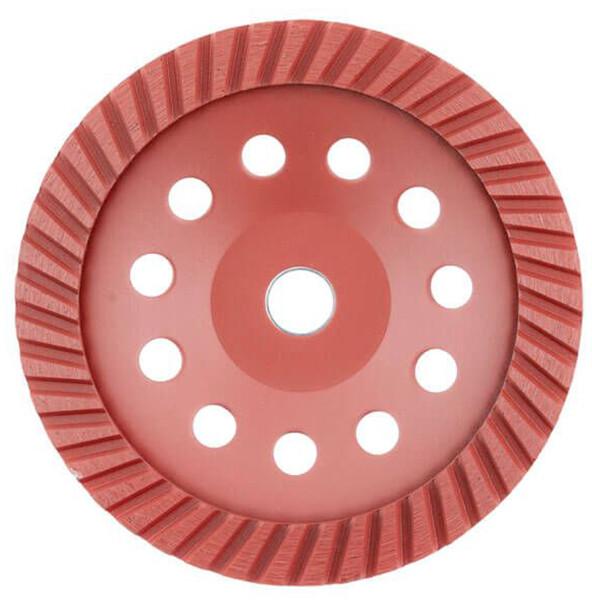 Алмазная шлифовальная чашка Intertool Turbo 180x22.2 мм (CT-6280)