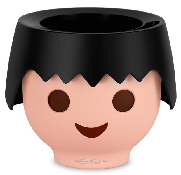 Вазон детский Lechuza OJO (черный) (19047)