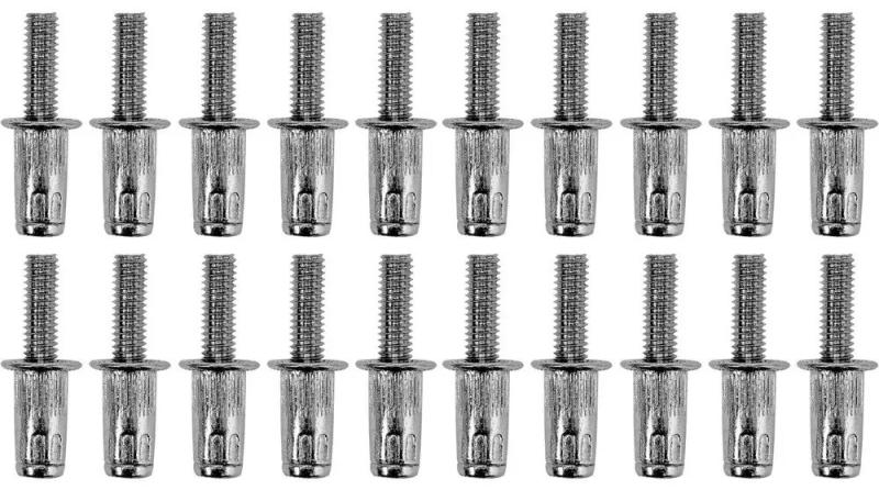 Заклепки винтовые алюминиевые Yato М6, 20 шт. (YT-36202)