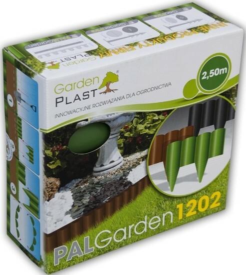 Палисад садовый BRADAS PALGARDEN, черный, 2.5 м (OBP1202-002BK)