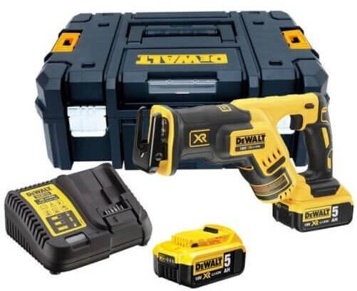 Пила сабельная аккумуляторная DeWALT DCS367P2