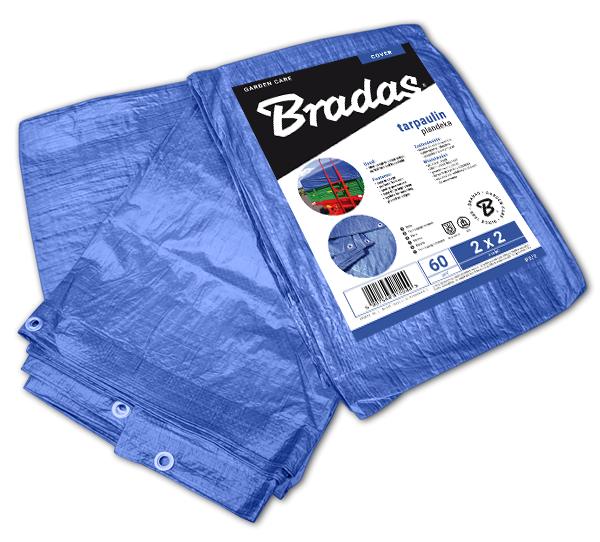 Тент усиленнный Bradas BLUE 60 г/м? 1,5х4м (PL1,5/4)