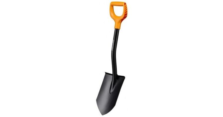 Лопата короткая Fiskars Solid (1066715)