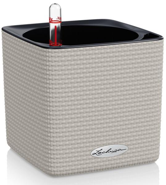 Вазон Lechuza Cube Color 14 (песочно-коричневый) (13478)