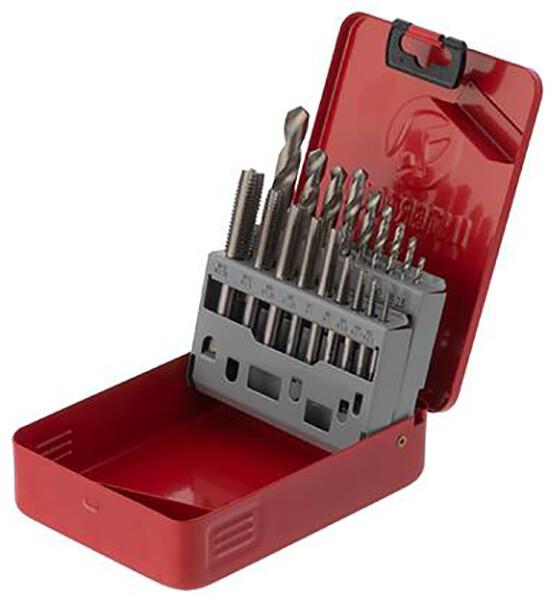 Набор метчиков и сверл 18 шт. INTERTOOL SD-8100