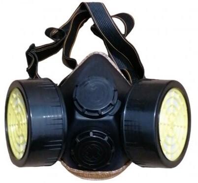 Респиратор с двумя сменными фильтрами Werk (20056)