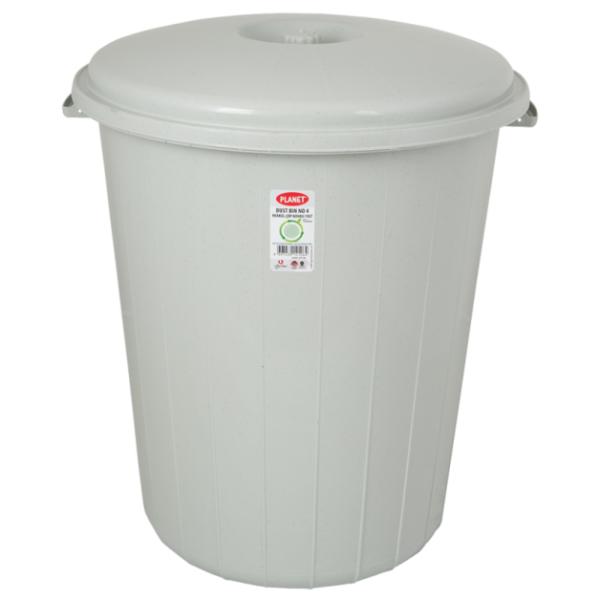 Мусорный бак PLANET 70 л, серый