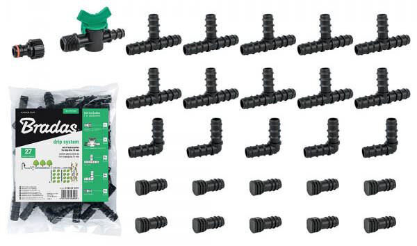 Набор аксессуаров для крапельного полива BRADAS (DSWA20-SET1)