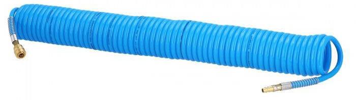 Шланг пневматический спиральный AirPress PU 12х8, 15 м (4304211)