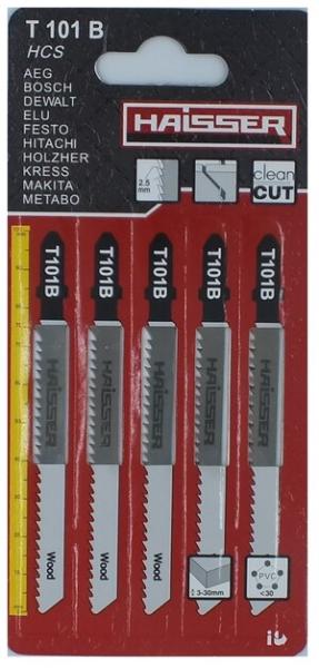 Пильные полотна Haisser T101B, 75 мм, 5 шт. (16566)
