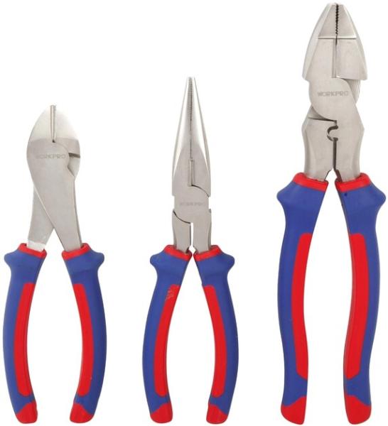 Набор шарнирно-губцевого инструмента Workpro (W004160)