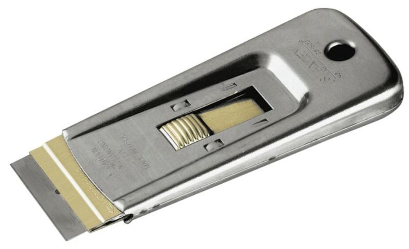 Скребок с 5-тью запасными лезвиями 40 мм Stanley (0-28-500)