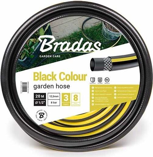 Шланг для полива Bradas BLACK COLOUR 3/4 дюйм 25м (WBC3/425)