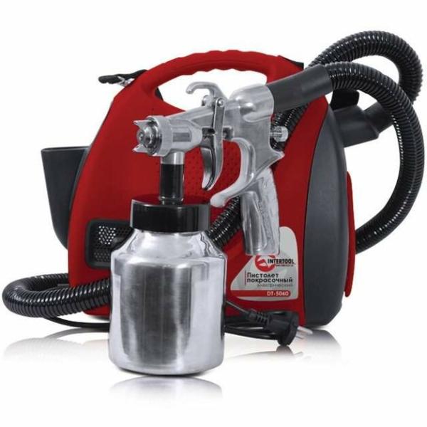 Пистолет покрасочный электрический INTERTOOL DT-5060