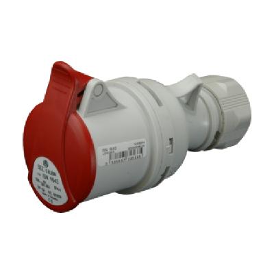 Фото Разъемы и соединители, Силовые разъемы Розетка переносная SEZ ISN 3253 (32А, 5P, 400В, IP44)