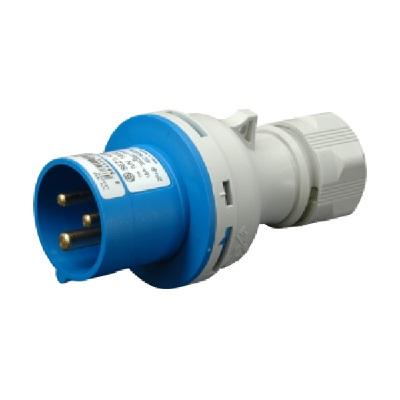 Фото Разъемы и соединители, Силовые разъемы Вилка переносная SEZ IVN 3232 (32А, 230В, 2P+PE, IP54)